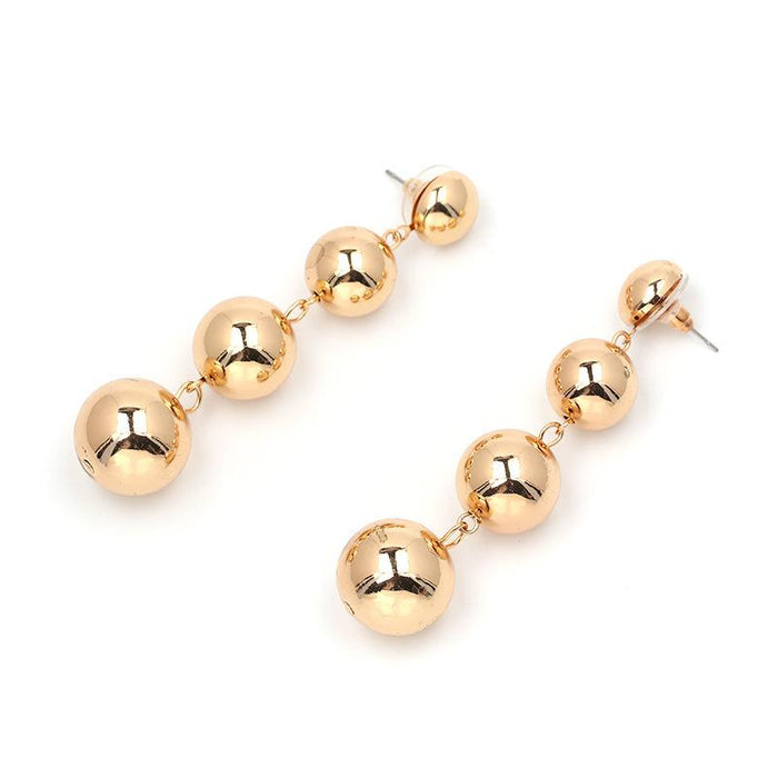 Personalized Fashion Ball Female Creative Earrings Accessories