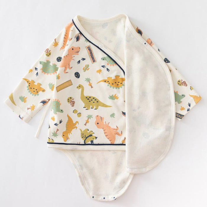 Baby Dinosaur Long Sleeve Romper
