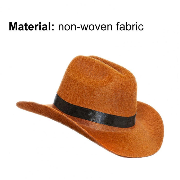 Creative Dog Skin-friendly Cool Stylish Fabric Cowboy Hat