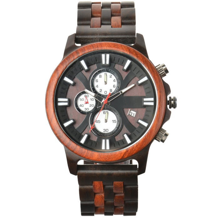 New Men's Business Multifunctional Luminous Large Dial Quartz Watch