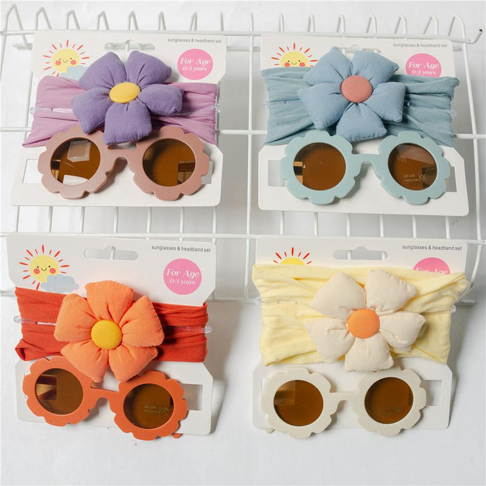 Kids Sunglasses Headband Set