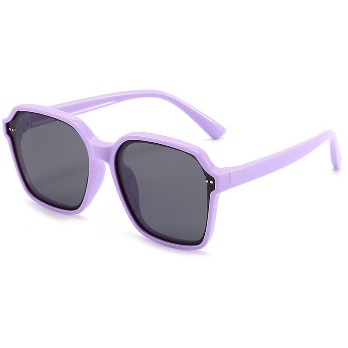 Silicone polarized children's sunglasses and sunglasses