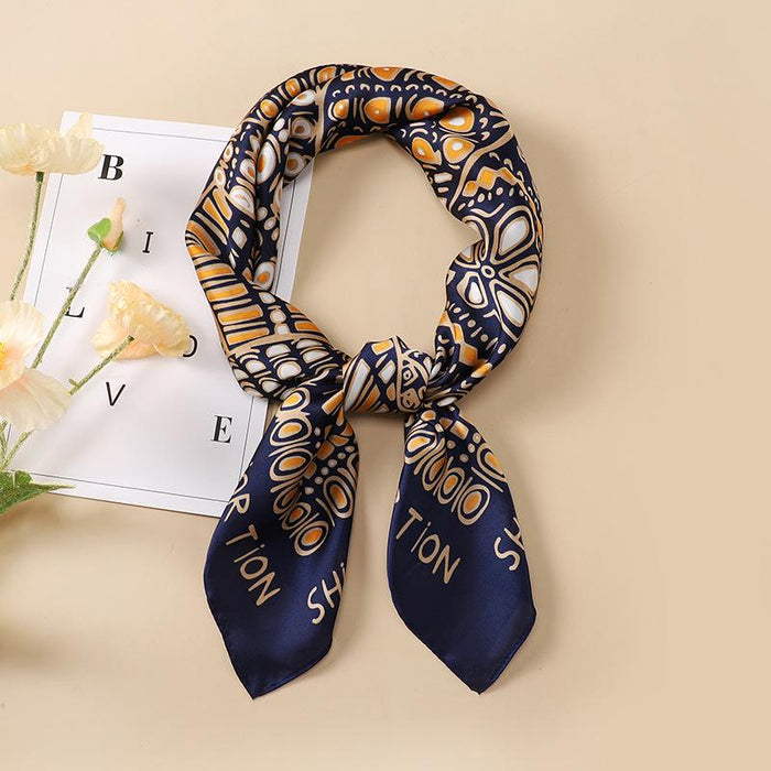 Fashion Scarf Small Scarf Women's Square Scarf Hair Band