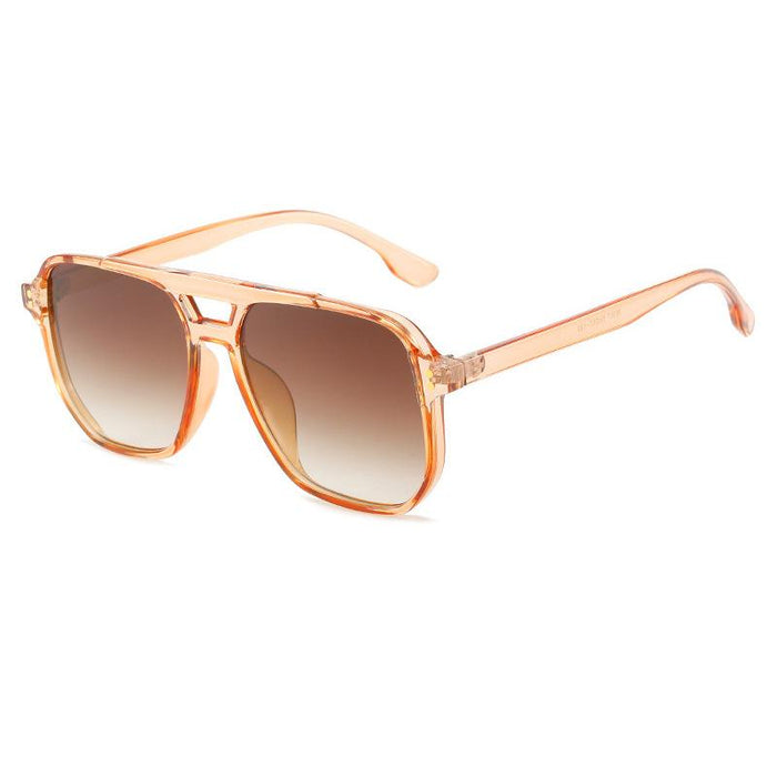 Frame double beam meter nail Sunglasses