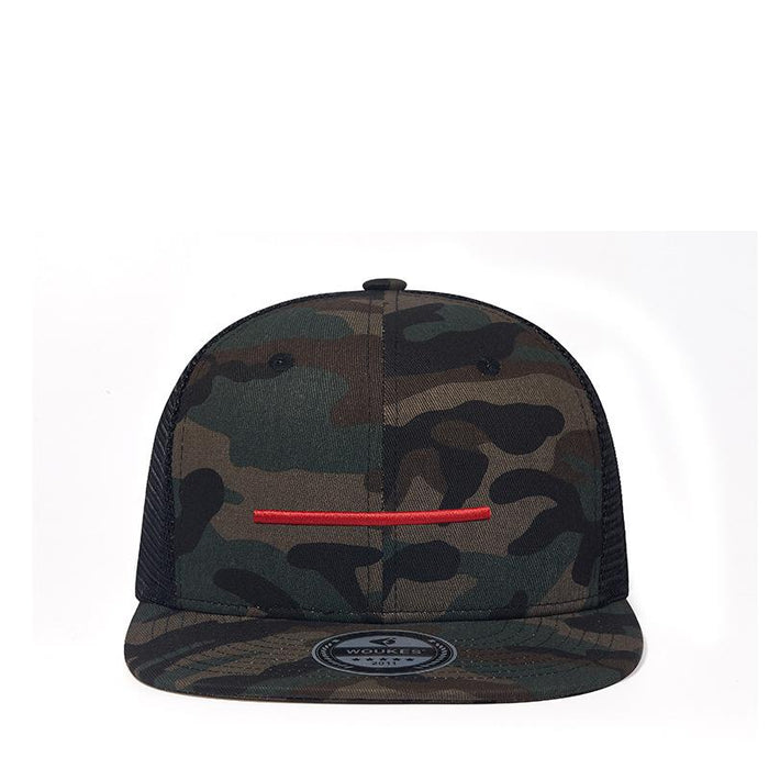 New Camouflage All-match Personality Mesh Cap Baseball Cap