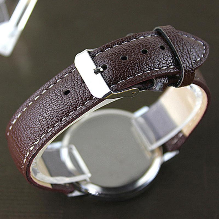 Yazole Watch Leather Belt Men Watch Business Models Wild Fashion Simple Quartz Watches