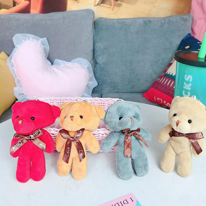 Cute Plush Bear Keychain Doll