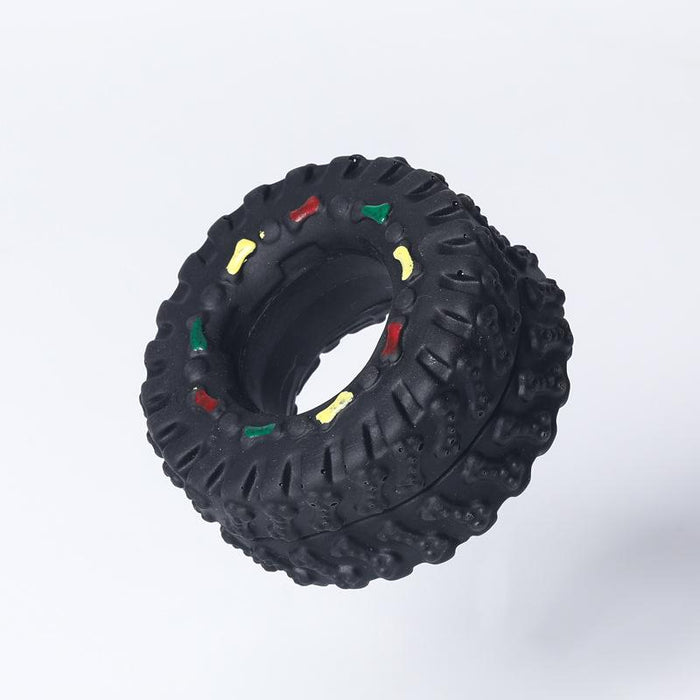 Small Tire Dog Enamel Gnawing Pet Toy