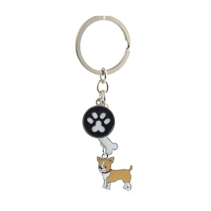 Simple Creative Cute Pet Keychain