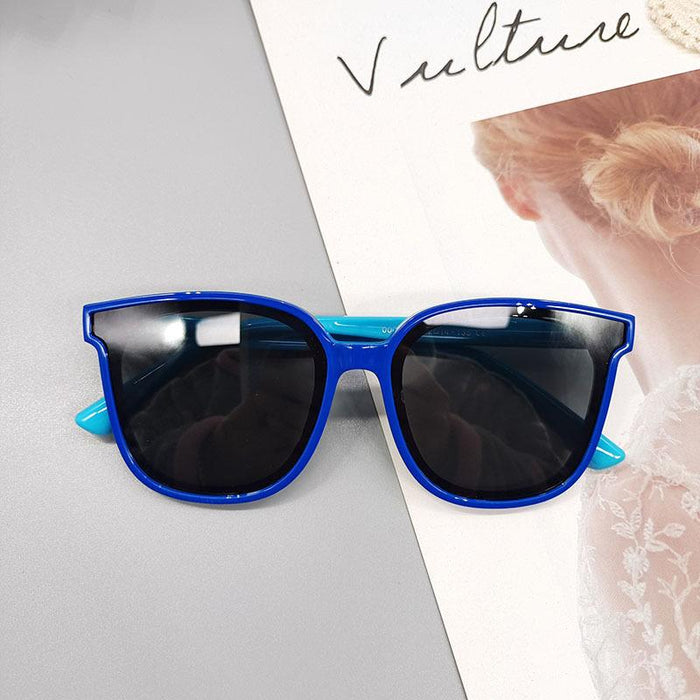 Fashion Simple Silicone Polarized Children's Sunglasses