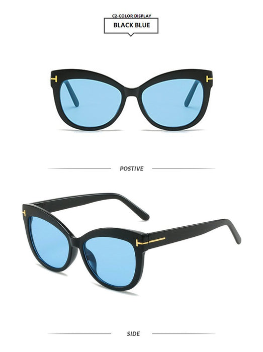 Cat's Eye Sunglasses personality trend RETRO SUNGLASSES