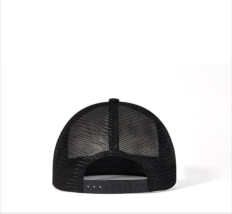 New Street Three-dimensional Embroidery Big Tooth Mesh Hat Baseball Cap