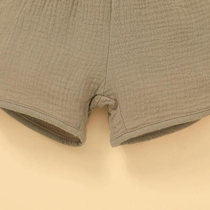 Boys' Summer Casual Kids' Sportswear Vest Set