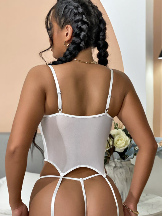 Women Lace Embroidered Underwear Fashion Sexy Lingerie Set