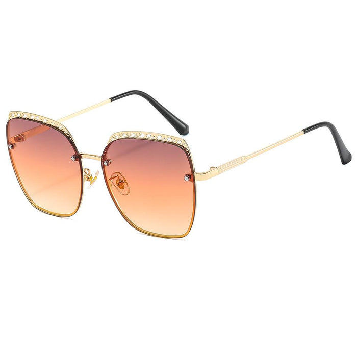 Personalized spray hollowed out women's Sunglasses