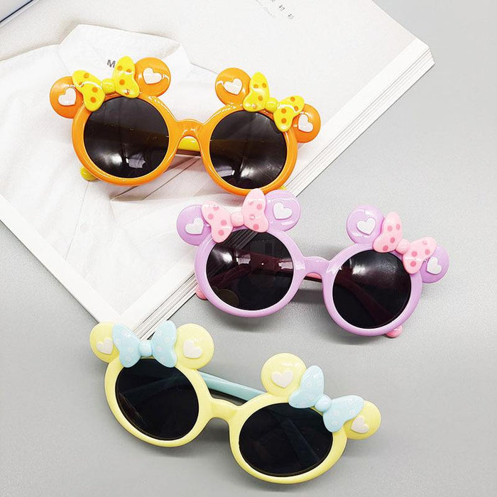 UV400 UV Proof Cartoon Round Frame Children's Sunglasses