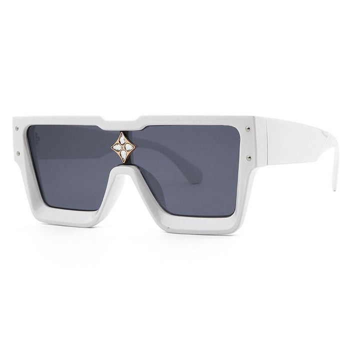 Sunglasses men's and women's Square Rhinestone Sunglasses