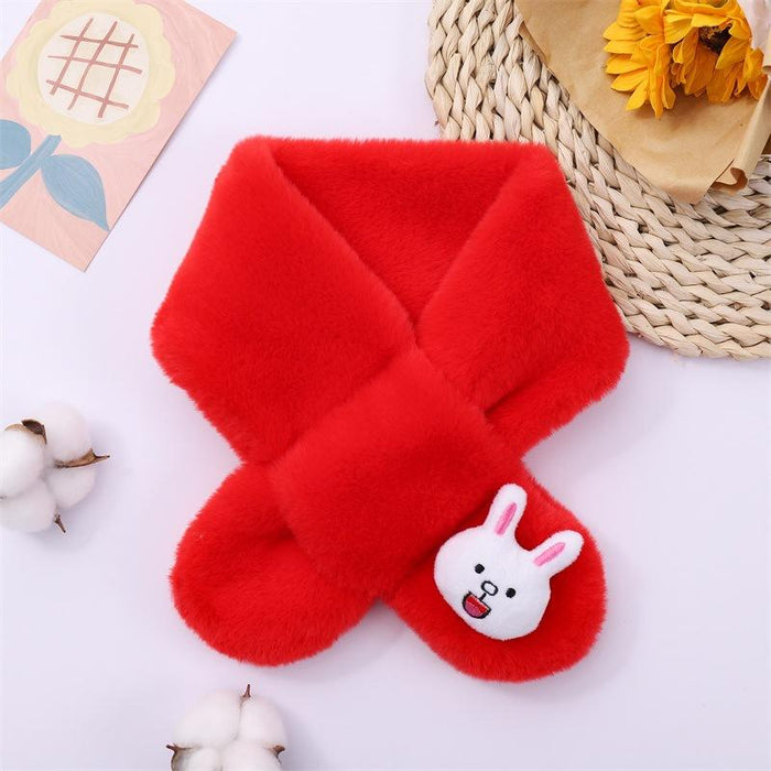 Cartoon Baby Winter Warm Thicken Scarfs