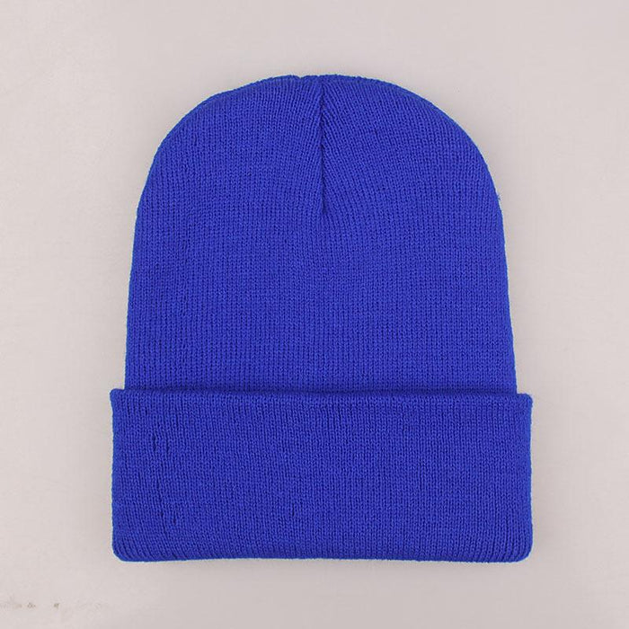 Winter Hats for Unisex Beanies Knitted Solid Cute Hat