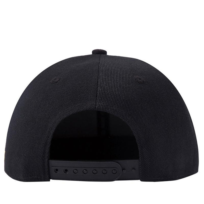 New Black Metal Ring Baseball Cap