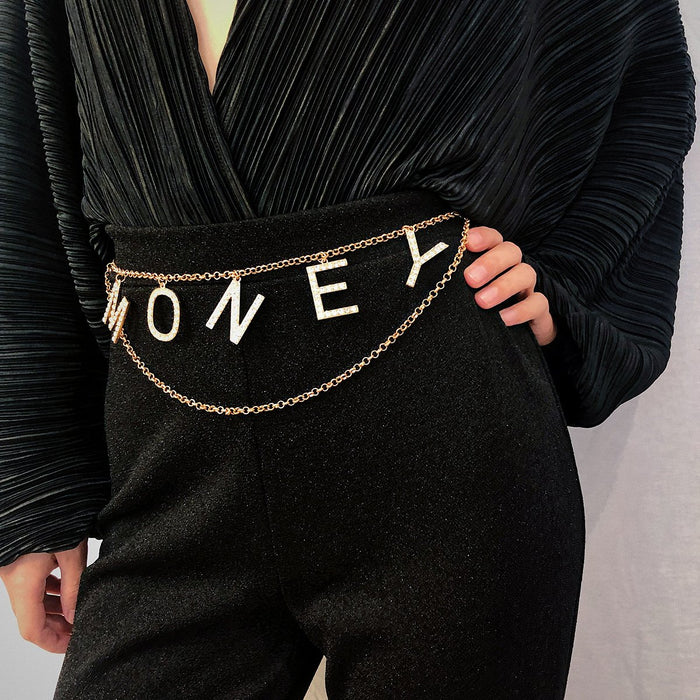 Simple Fashion Tassel Waist Chain Pendant Body Chain