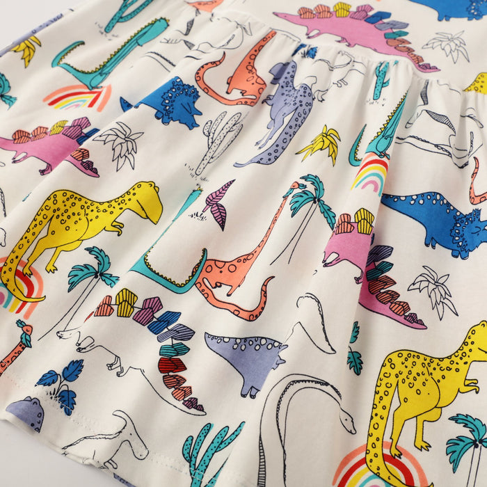 Girls' patchwork dress