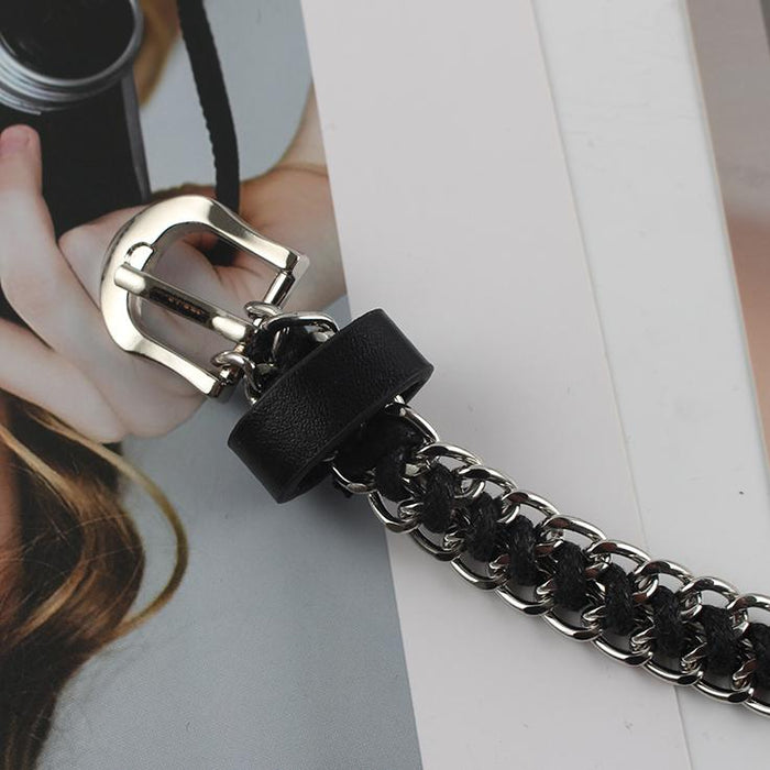 Women's Summer Decorative Fashion Metal Belt Chain