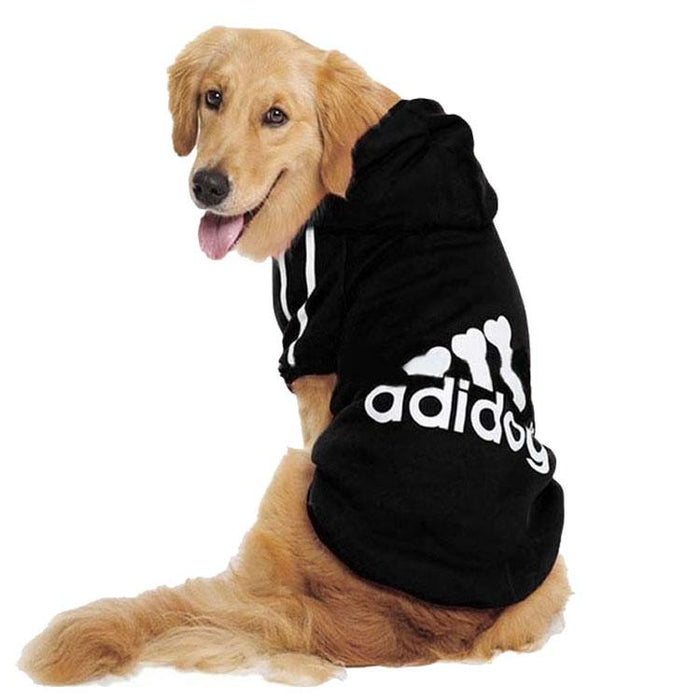 Winter Dog Clothing Adidog Sports Hoodie