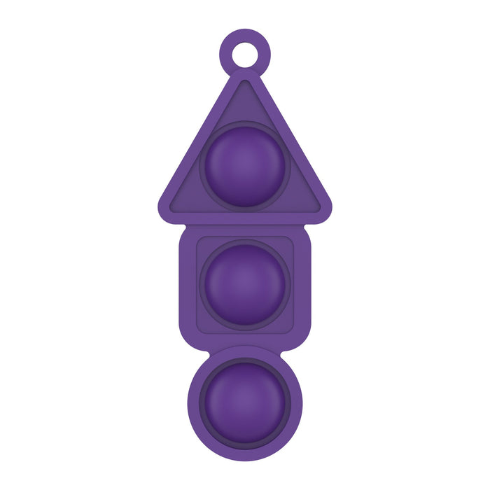 Decompression keychain bubble decompression ball toy