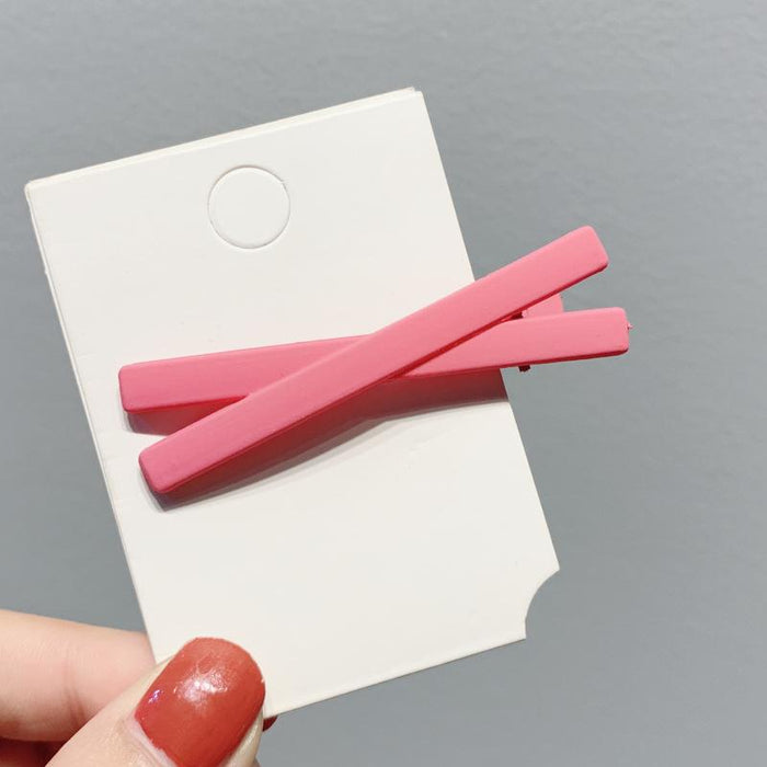 （3PCS）Cross Scrub Hair Clips