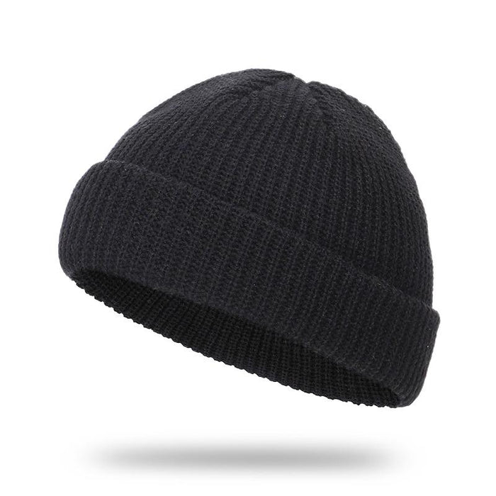 Knitted Hats for Women Black Beanie Hat