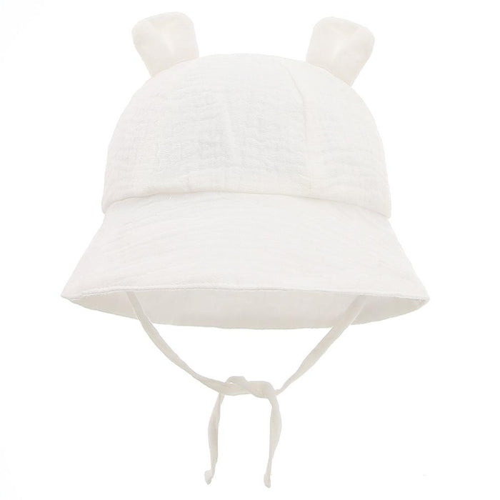 Cotton Sun Hat Children Outdoor Rabbit Ear Beach Caps