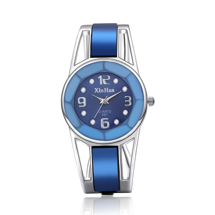 Women Watch Stainless Steel Quartz Wristwatch