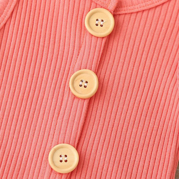 Summer Baby Sleeveless One-piece Bodysuit