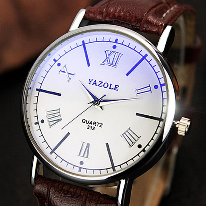 Yazole Watch Roman Classic Boutique Business Slim Couple Watches