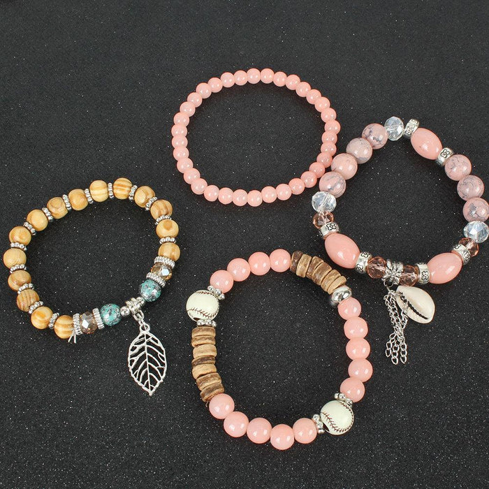 Personalized National Style Multi-layer Beaded Shell Bracelet Accessories