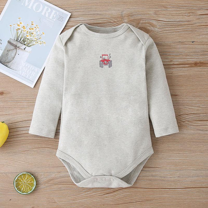 5Pcs Pack Baby Printed Cartoon Romper