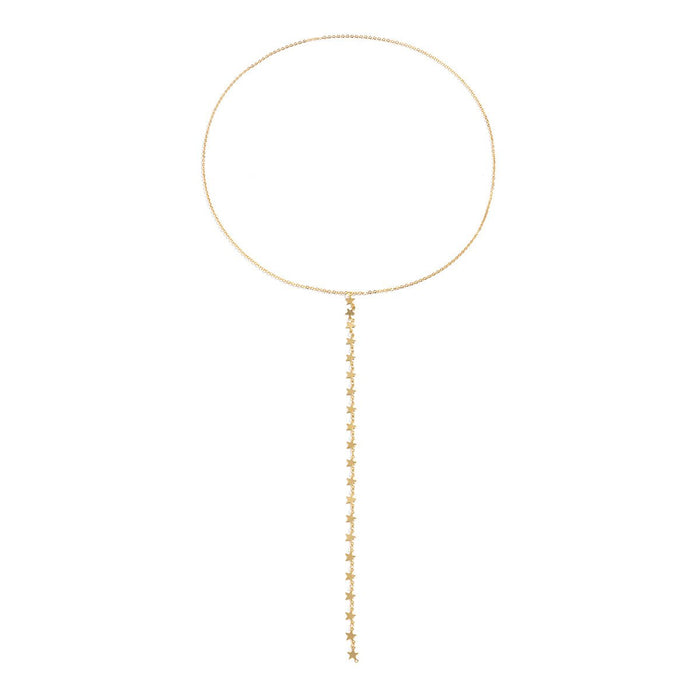 New Sexy Star Tassel Necklace Body Chain