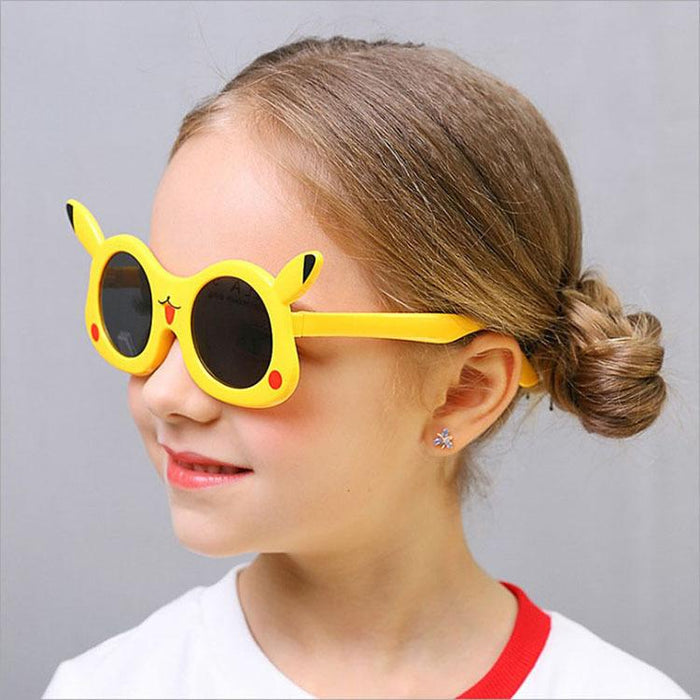 Fashion Children's Cartoon Silicone Polarized Sunglasses
