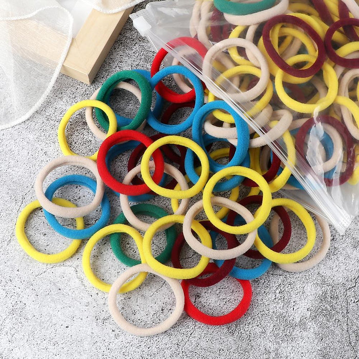 50PCS/Set Women Girls Basic Hair Bands