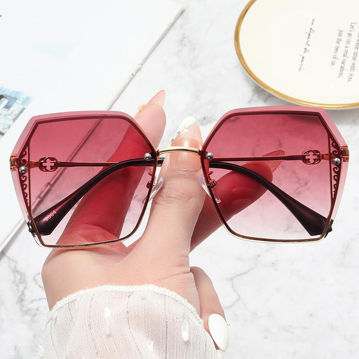 Ocean Film frameless trimming Sunglasses UV protection
