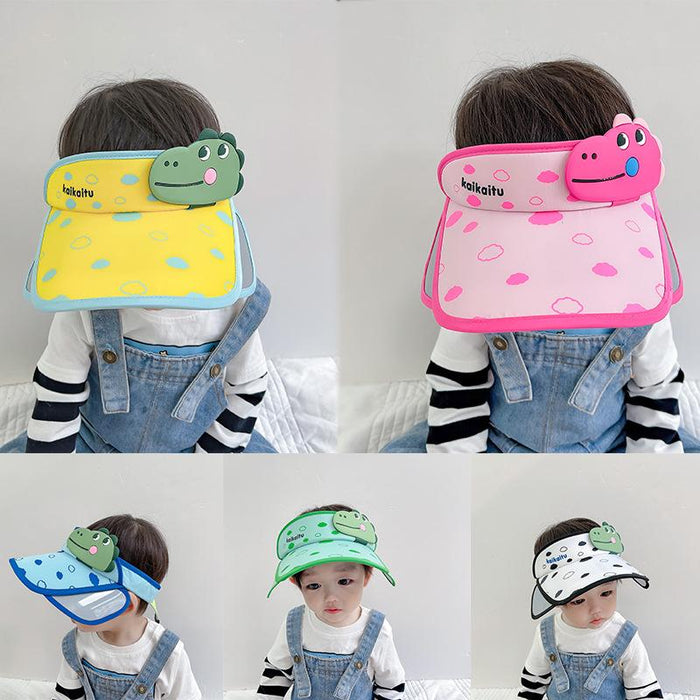 Summer Flapper Wide-brimmed Children's Cartoon Dinosaur Empty Top Hat