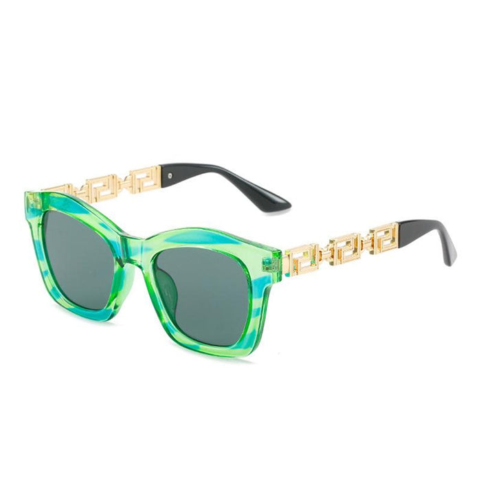 Box Sunglasses stripe Sunglasses tide