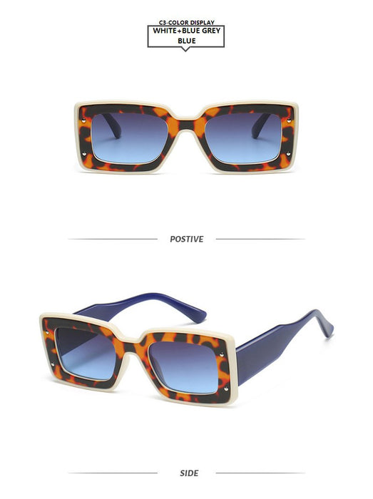 Personalized contrast box Sunglasses