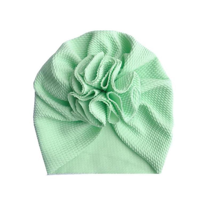 Cute Flower Baby Girl Indian Hat Infant Headwrap