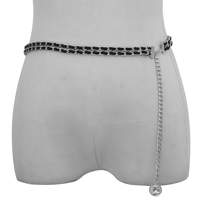 Retro Relief Pendant Body Chain Sexy Simple Waist Chain