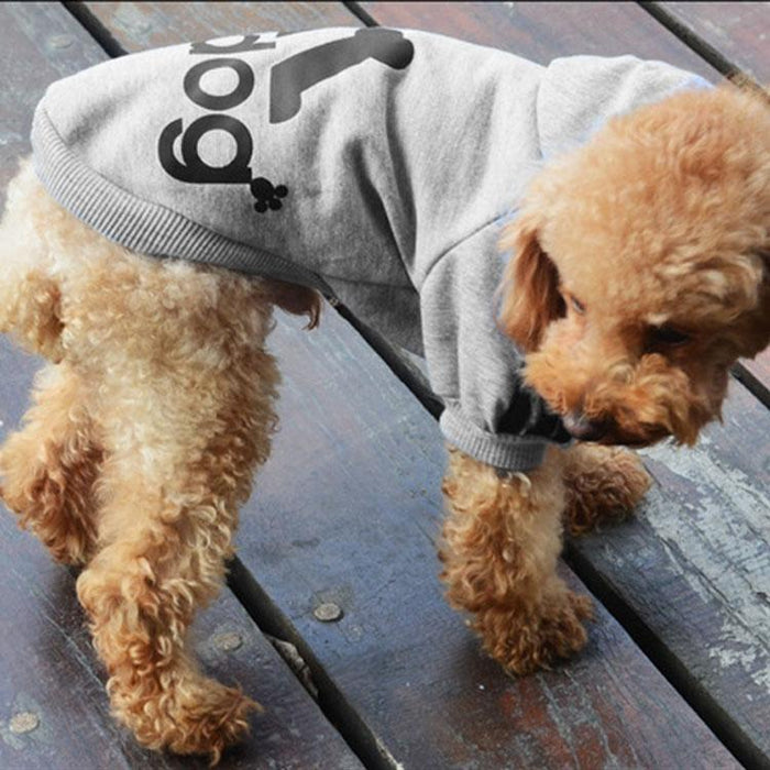 Winter Dog Clothing Adidog Sports Hoodie