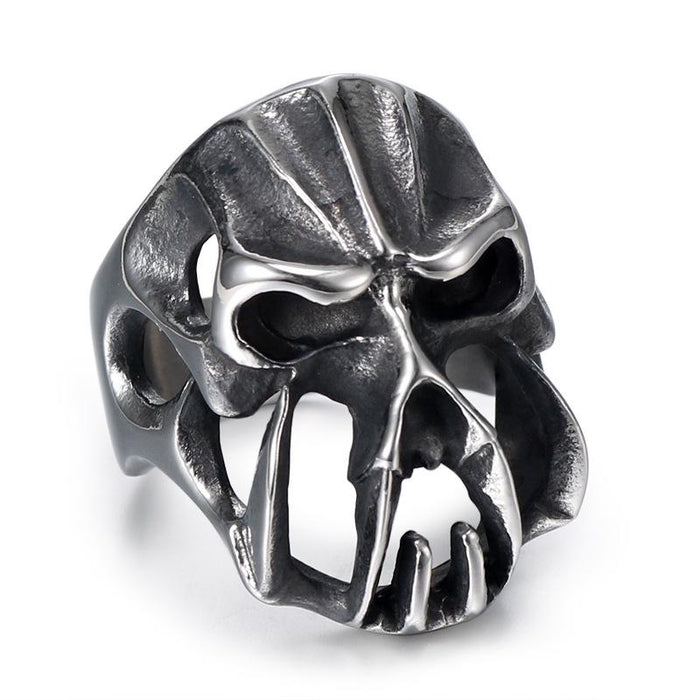 Monster Stainless Steel Rock Men's Stainless Steel Ring