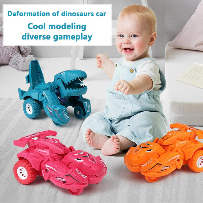 New Transforming Dinosaur Car Transforming Car Toy Coasting