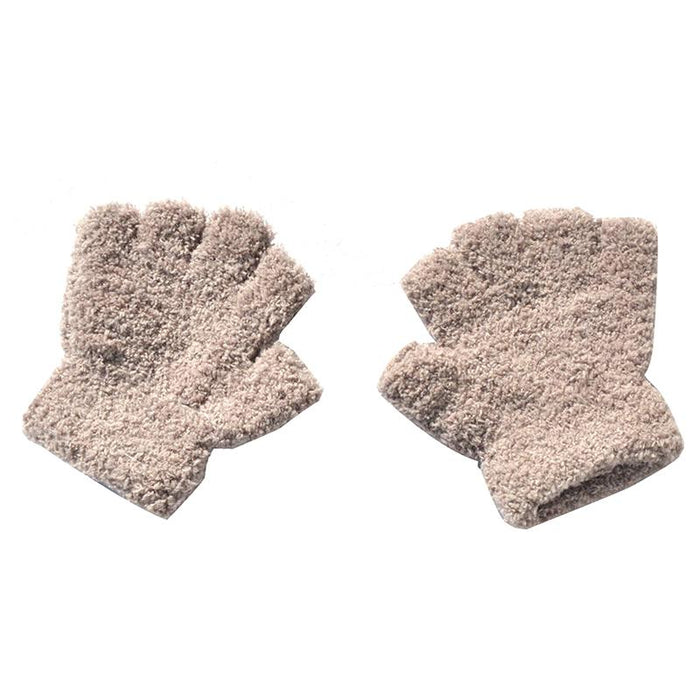 Warm Plush Thick Warm Baby Gloves